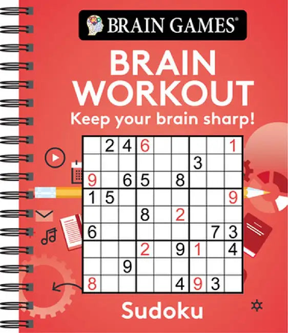 Brain Games Brain Workout Sudoku: Keep Your Brain Sharp! by Publications International Ltd 