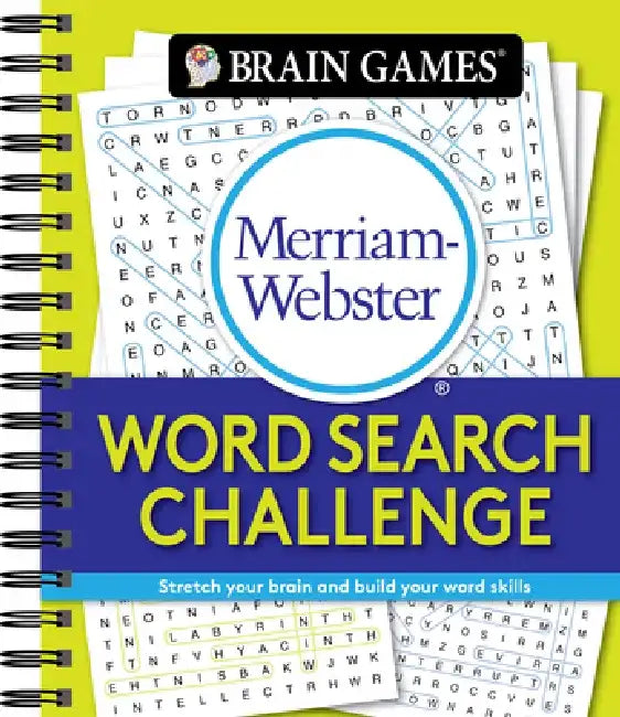 Brain Games Merriam-Webster Puzzle Challenge by Publications International Ltd 