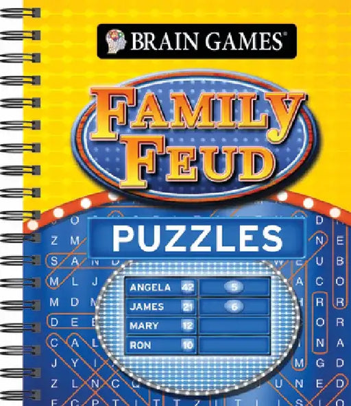 Brain Games Family Feud Puzzles by Publications International Ltd 