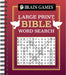 Brain Games Large Print Bible Word Search by Pil Edited