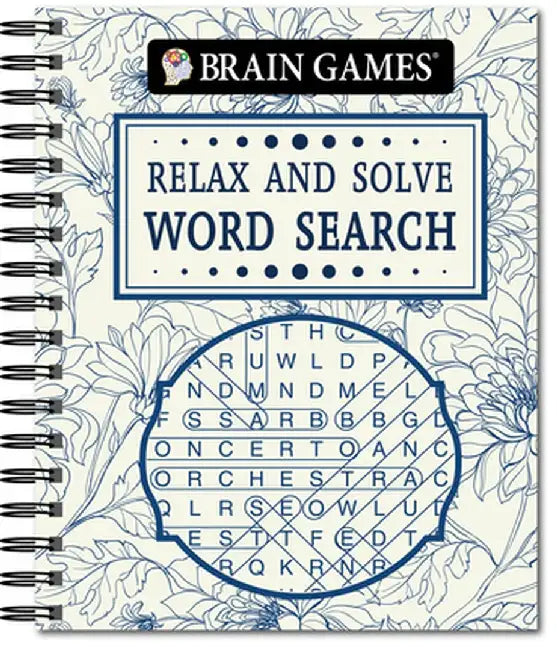 Brain Games Relax & Solve Word Search by Pil Edited