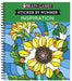Brain Games - Sticker by Number: Inspiration [With Sticker(s)] by Publications International Ltd