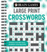Brain Games - Large Print Crosswords (Swirls) by Publications International Ltd