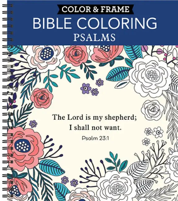Color & Frame - Bible Coloring: Psalms by New Seasons