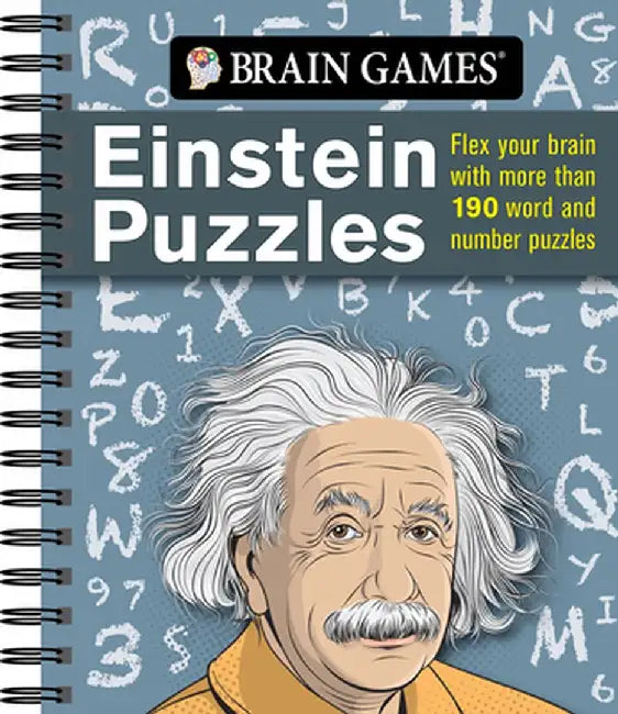 Brain Games - Einstein Puzzles: Flex Your Brain with More Than 190 Word and Number Puzzles by Publications International Ltd
