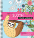 Color & Frame - Sloth (Adult Coloring Book) by New Seasons
