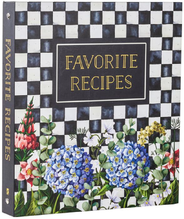 Deluxe Recipe Binder - Favorite Recipes (Hydrangea) - Write in Your Own Recipes by New Seasons, Publications International Ltd