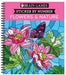 Brain Games - Sticker by Number: Flowers & Nature by Publications International Ltd