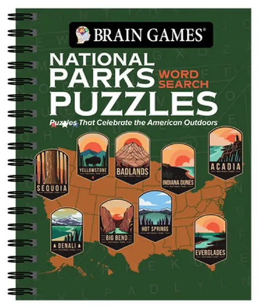 Brain Games - National Parks Word Search Puzzles: Puzzles That Celebrate the American Outdoors by Publications International Ltd