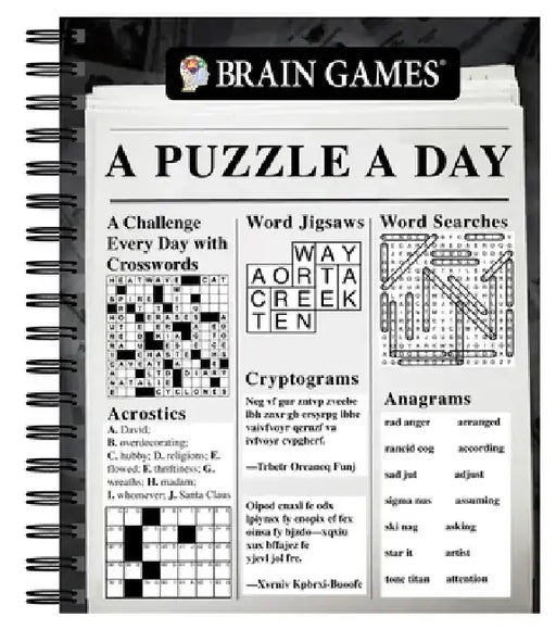 Brain Games - A Puzzle a Day by Publications International Ltd