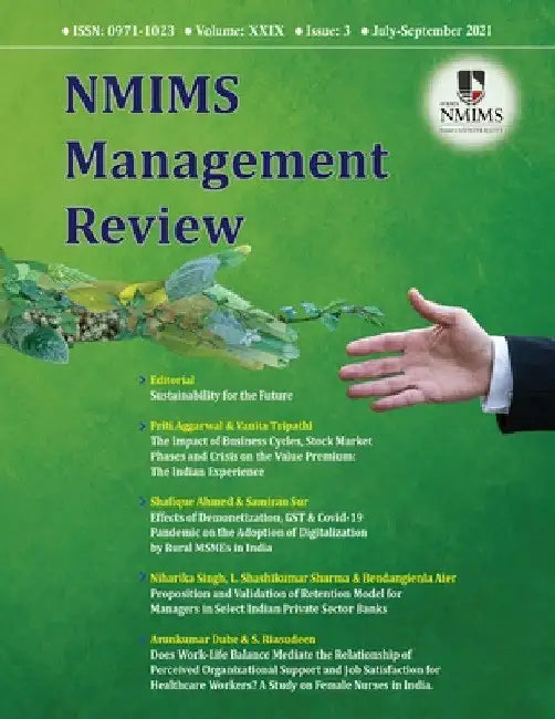 NMIMS Management Review - July-September 2021 by Tapan Kumar Panda