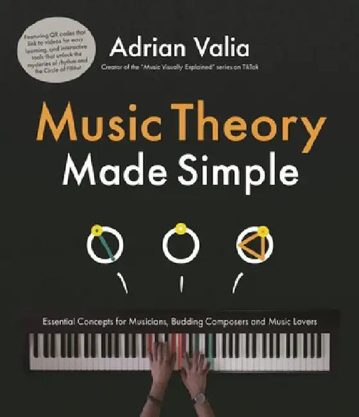 Music Theory Made Simple: Essential Concepts for Budding Composers, Musicians and Music Lovers by Adrian Valia
