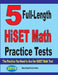 5 Full-Length Common Core Grade 8 Math Practice Tests: The Practice You Need to Ace the Common Core Math Test by Reza Nazari