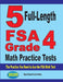 5 Full-Length FSA Grade 4 Math Practice Tests: The Practice You Need to Ace the FSA Math Test by Reza Nazari