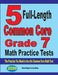 5 Full-Length Common Core Grade 7 Math Practice Tests: The Practice You Need to Ace the Common Core Math Test by Reza Nazari