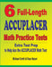 6 Full-Length Accuplacer Math Practice Tests: Extra Test Prep to Help Ace the Accuplacer Math Test by Michael Smith