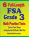6 Full-Length FSA Grade 3 Math Practice Tests: Extra Test Prep to Help Ace the FSA Grade 3 Math Test by Michael Smith
