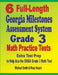 6 Full-Length Georgia Milestones Assessment System Grade 3 Math Practice Tests: Extra Test Prep to Help Ace the GMAS Grade 3 Math Test by Michael Smith