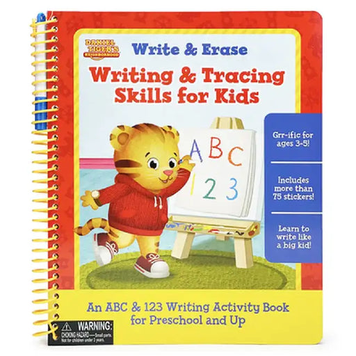 Daniel Tiger Writing & Tracing Skills for Kids by Scarlett Wing