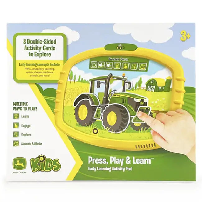 John Deere Kids Early Learning Activity Pad by Scarlett Wing