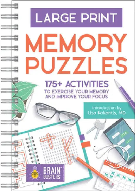 Large Print Memory Activities by Parragon Books