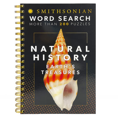 Smithsonian Word Search Natural History: Earth's Treasures by Parragon