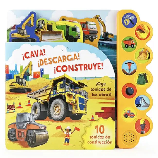Dig It! Dump It! Build It! (Spanish Edition) by Cottage Door Press