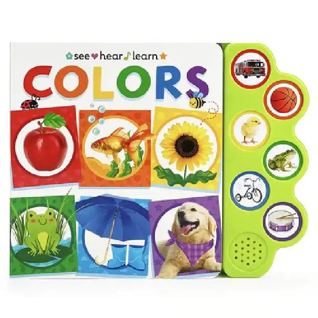 Colors (See Hear Learn) by Parragon Books