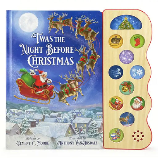 'Twas the Night Before Christmas by Cottage Door Press, Moore Clement C., Anthony VanArsdale