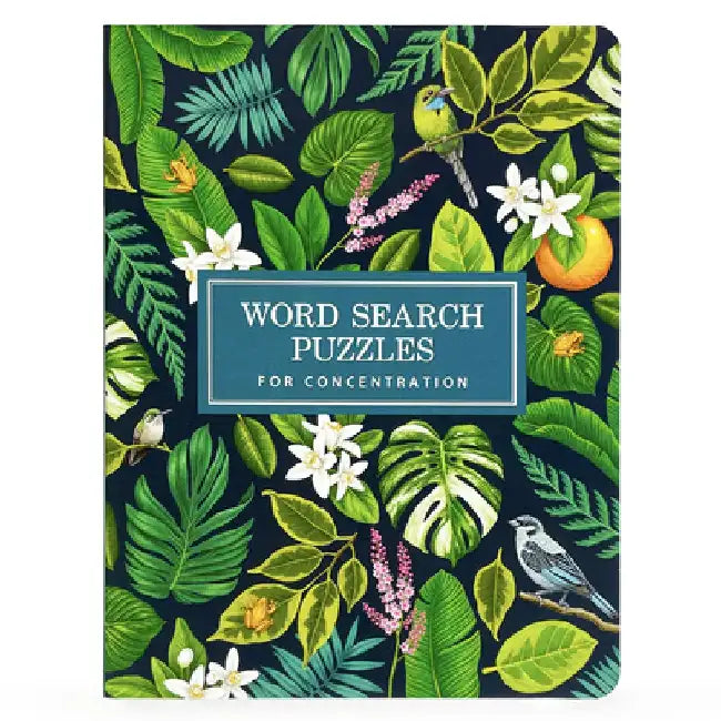 Word Search Puzzles for Concentration (Tropical) by Parragon Books