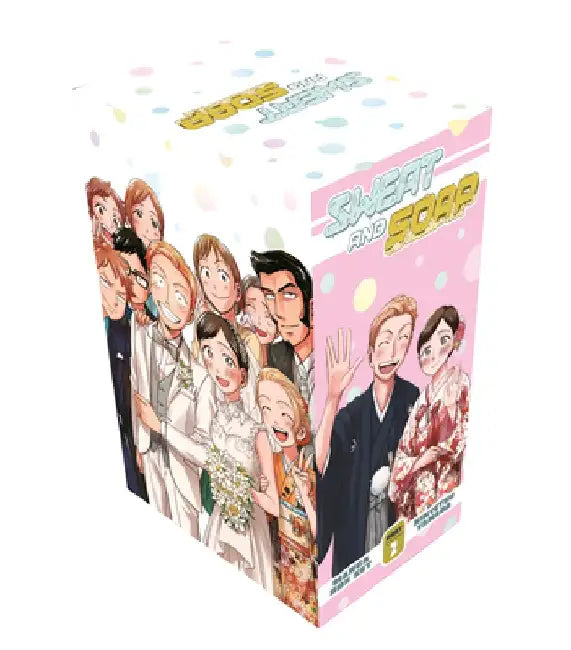 Sweat and Soap Manga Box Set 2 by Kintetsu Yamada