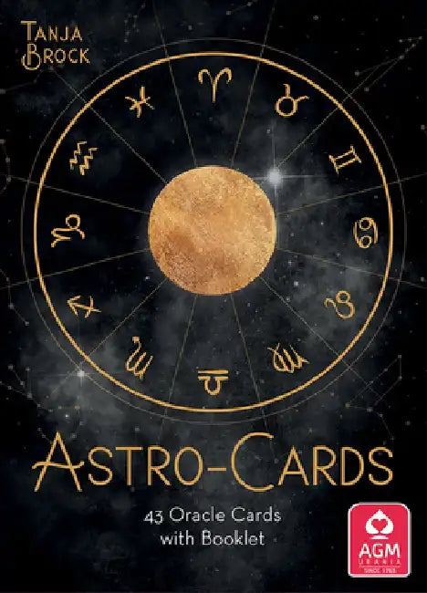Astro-Cards: 43 Oracle Cards with Booklet by Tanja Brock