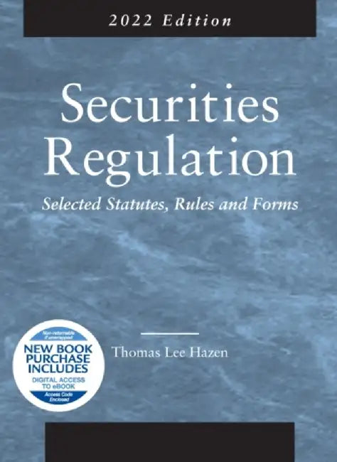 Securities Regulation by Thomas Lee Hazen