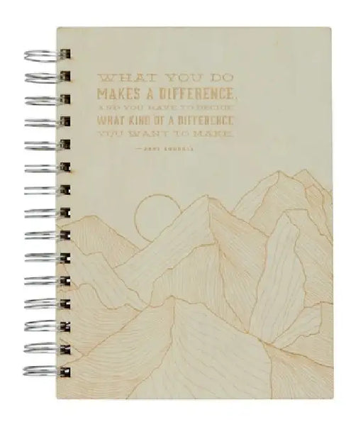 Conservation Wooden Journal: Laser Engraved Wood (Notebook with Lined Pages) by Insight Editions