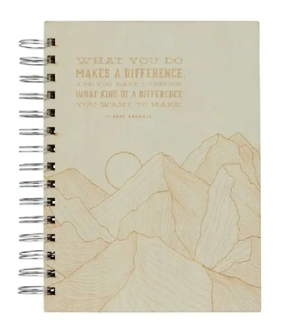 Conservation Wooden Journal: Laser Engraved Wood (Notebook with Lined Pages) by Insight Editions
