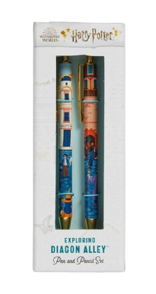 Harry Potter: Exploring Diagon Alley Pen and Pencil Set (Set of 2) by Muti