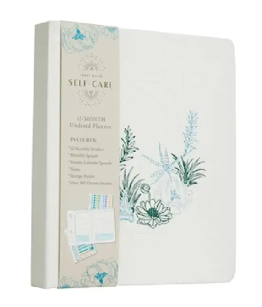 Self-Care 12-Month Undated Planner: (Mindfulness Gifts, Self-Care Gifts for Women, Back to School Supplies, Planners with Stickers) by Insights
