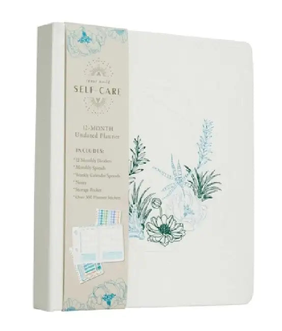 Self-Care 12-Month Undated Planner: (Mindfulness Gifts, Self-Care Gifts for Women, Back to School Supplies, Planners with Stickers) by Insights