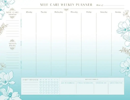 Inner World: Self-Care Weekly Planner Notepad: (mindfulness Gifts, Self-Care Gifts for Women, Back to School Supplies) by Insights