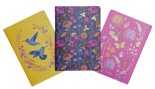 Pollinators Sewn Notebook Collection (Set of 3) by Insights