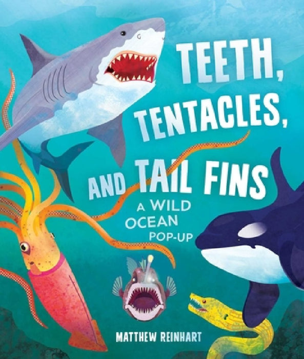 Ocean Predators Pop-Up Book: A Pop-Up Guide to the Savage Seas (Reinhart Studios) (Ocean Book for Kids, Shark Book for Kids, Nature Book for Kids)