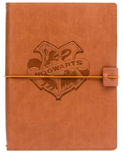 Harry Potter: Welcome to Hogwarts Traveler's Notebook Set: (Refillable Notebook) [With Insert] by Insights
