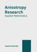 Anisotropy Research: Applied Mathematics by Jessie McDonald
