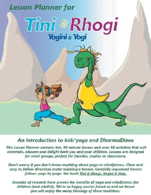 Lesson Planner for Tini and Rhogi, Yogini and Yogi by Dice