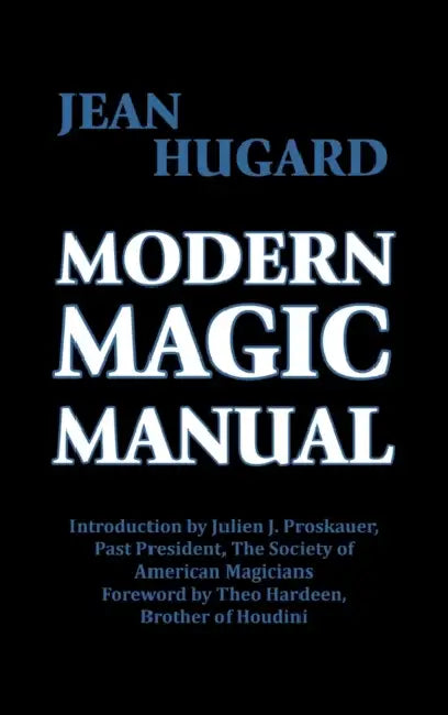 Modern Magic Manual by Jean Hugard