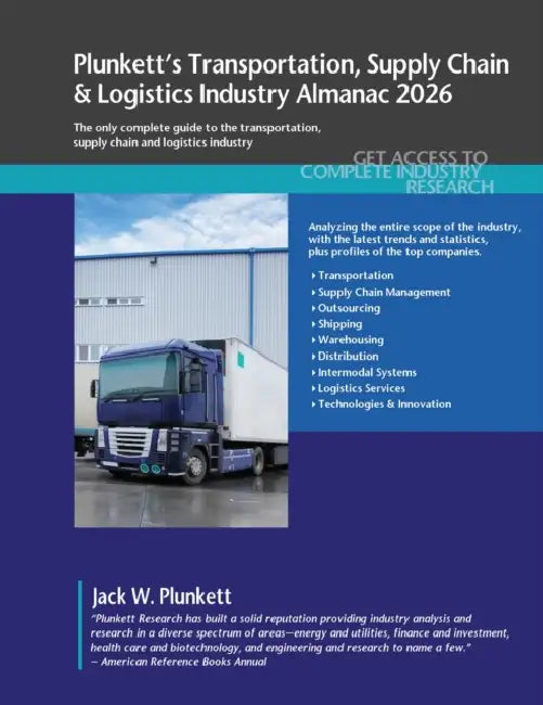Plunkett's Transportation, Supply Chain & Logistics Industry Almanac 2026: Transportation, Supply Chain & Logistics Industry Market Research, Statisti by Jack W. Plunkett