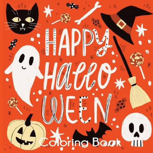 Happy Halloween Coloring Book by Blue Wave Press