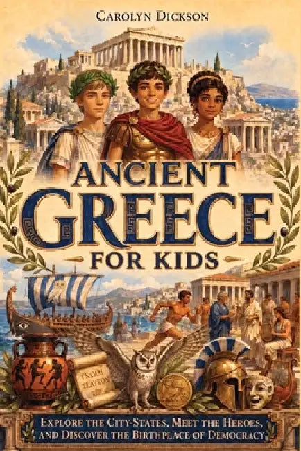Ancient Greece for Kids: Explore the City-States, Meet the Heroes, and Discover the Birthplace of Democracy by Carolyn Dickson