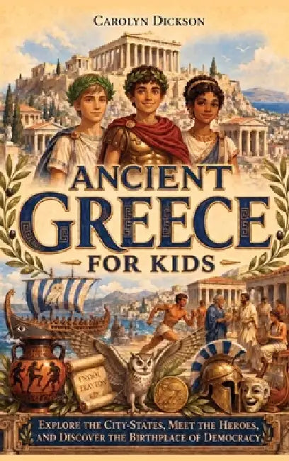 Ancient Greece for Kids: Explore the City-States, Meet the Heroes, and Discover the Birthplace of Democracy by Carolyn Dickson
