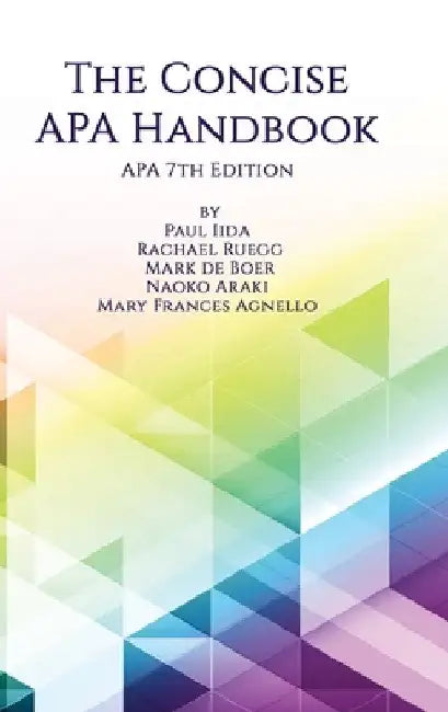 Concise APA Handbook by Paul Iida
